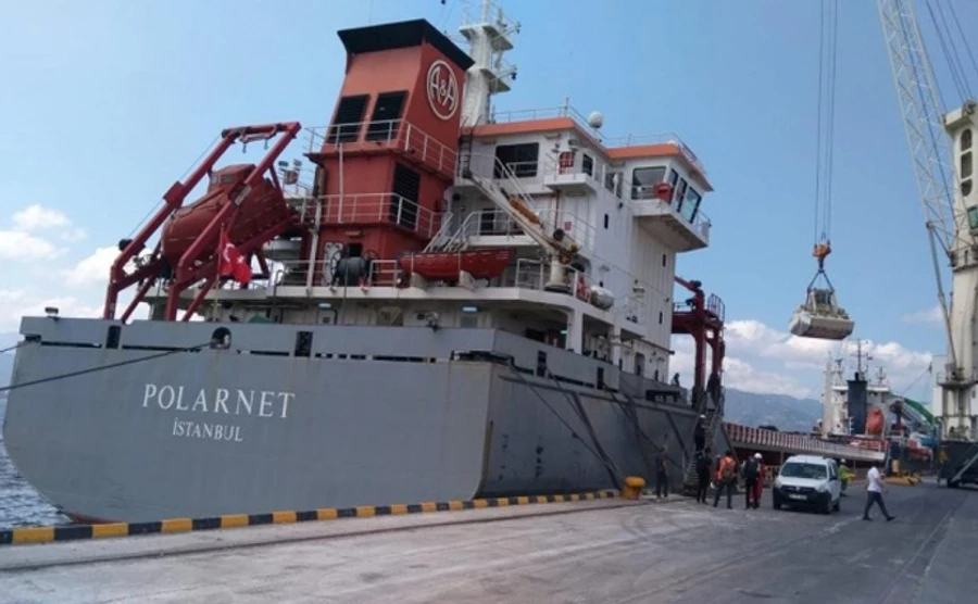 First ship carrying Ukrainian agricultural produce arrives at its final destination