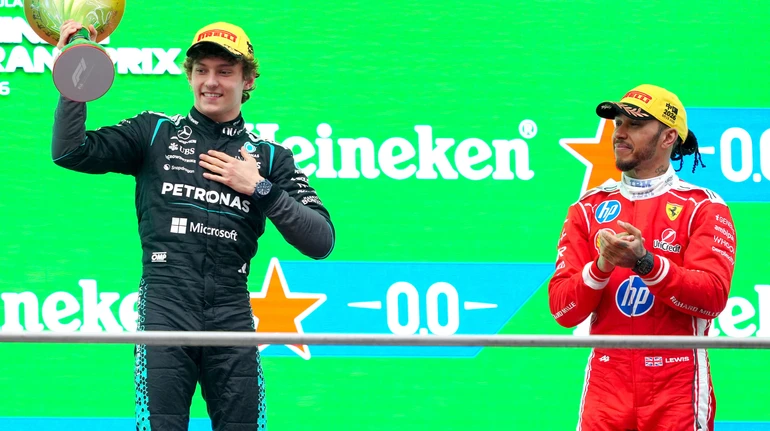 Антонеллі б'є рекорди, боліди масово ламаються, Ferrari дарують шоу: підсумки Гран-прі Китаю у Формулі-1