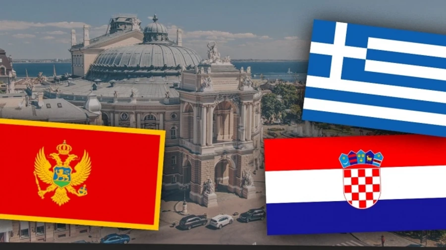 Leaders of Greece, Croatia and Montenegro attend summit in Odesa