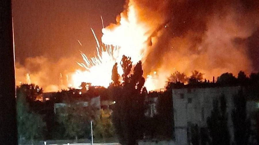 Ukrainian partisans help Armed Forces destroy Russian ammunition storage point in southern Ukraine