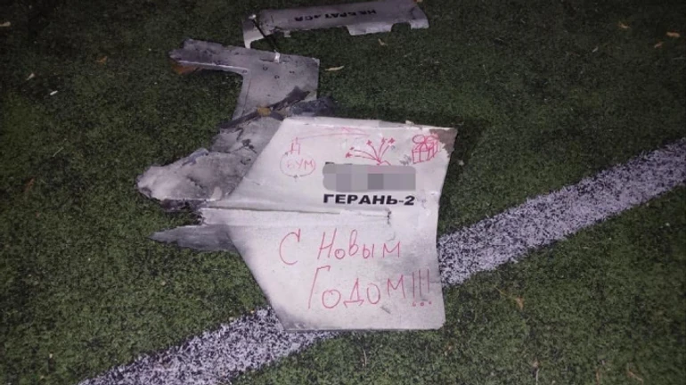 У новорічну ніч ППО збила 45 російських шахедів