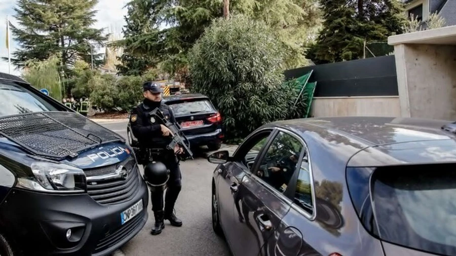 Ukraine’s embassy in Spain receives bloody package