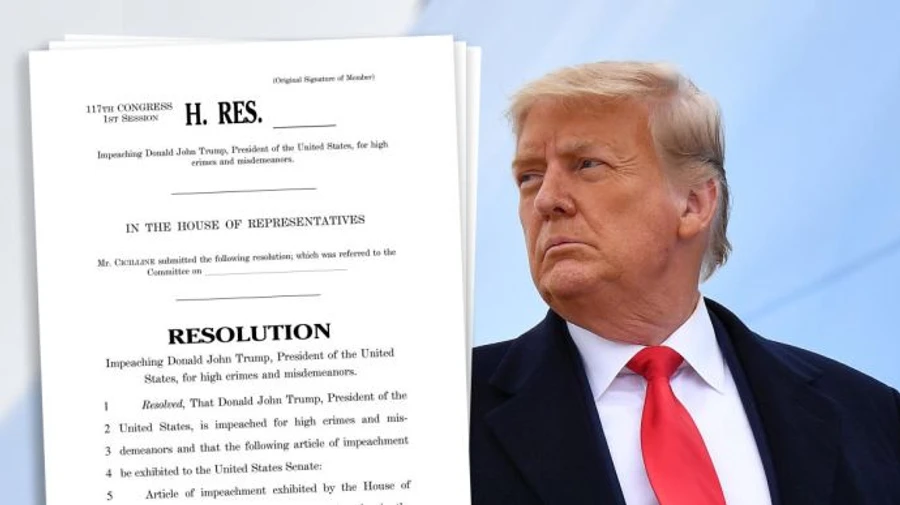 Запрет Трампу избираться рассмотрят в случае утверждения импичмента