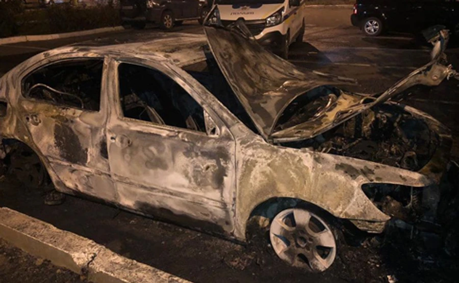 Вночі спалили машину головного одеського митника