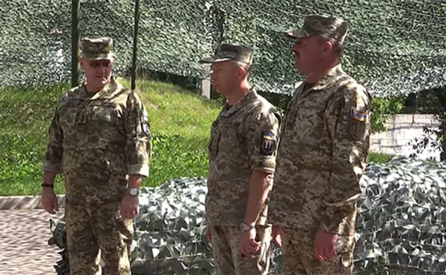 Хомчак представив нового командувача ООС