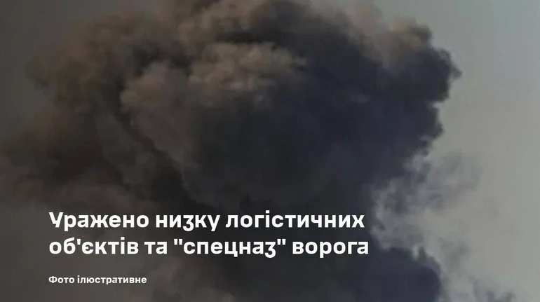 Сили оборони України вдарили по логістиці та уразили спецназ РФ на Донеччині