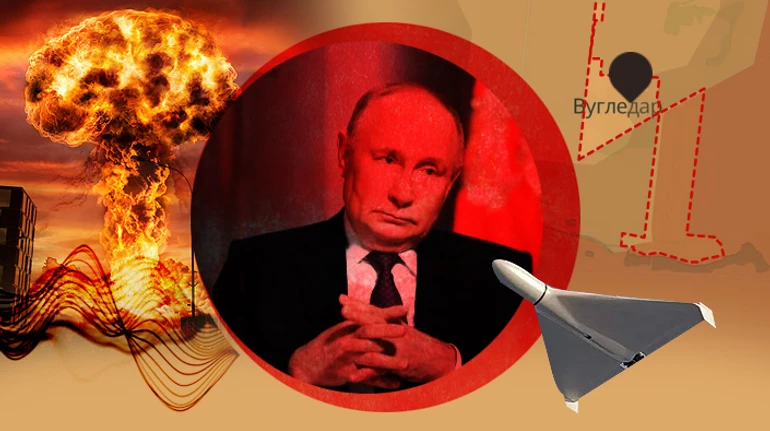 Ядерный шантаж Путина, кризис Угледара, Шахеды со старлинками – главное о войне за неделю