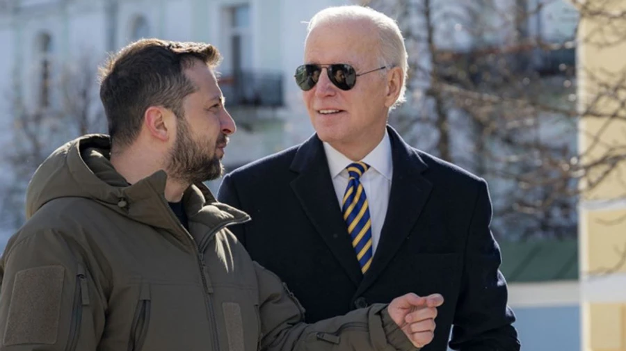 Biden about Zelenskyy: Man made of steel