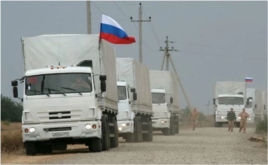 МЗС України висловило протест через 71-й гумконвой РФ