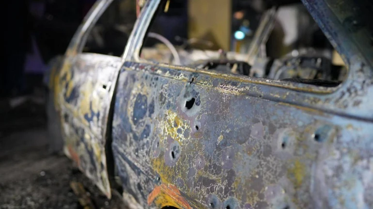 Росіяни вдарили дроном по машині в Оріхові – 1 людина загинула, 1 поранена