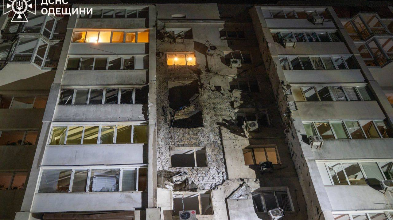 Russians attack Odesa with over 60 drones, causing extensive damage – Zelenskyy