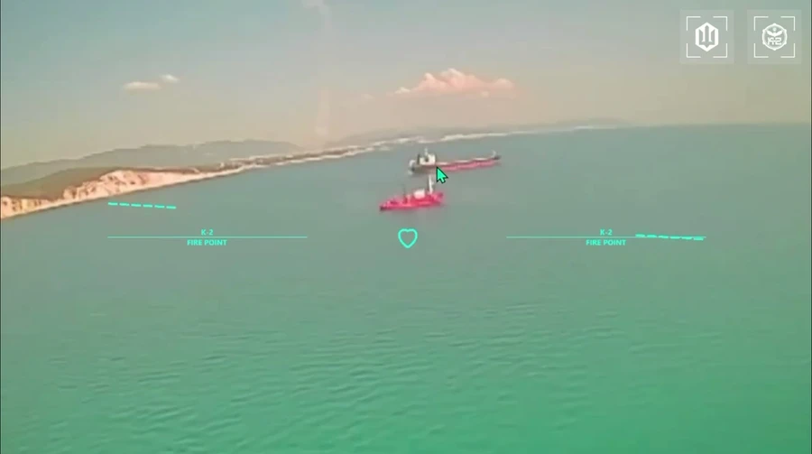 Ukraine's Unmanned Systems Forces strike air defence systems and 3 Russian vessels in Black Sea