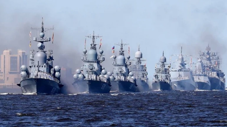 Russia prepared its fleet for missile strikes on Western Europe