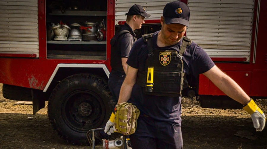 Russian missile hits warehouse in Odesa district