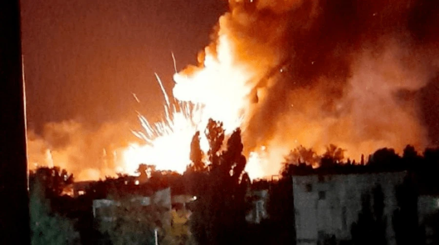 Nova Kakhovka: Ukraine confirms destruction of Russian ammunition depot