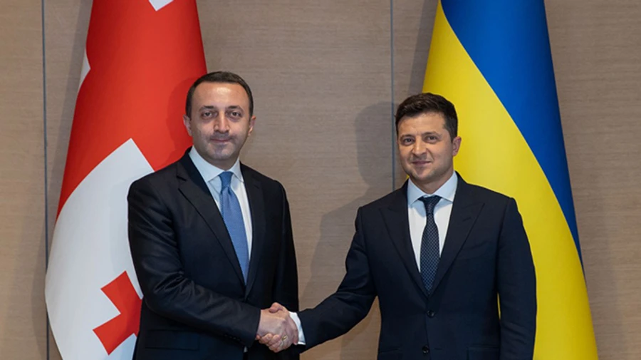 Зеленський обговорив із прем'єром Грузії виклики в Чорноморському регіоні