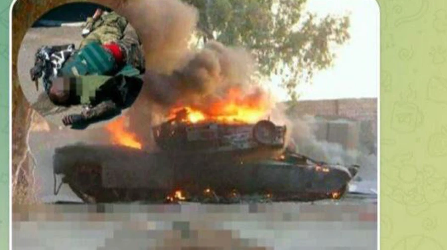 Russian propagandists claim they already destroyed Abrams tank near Soledar