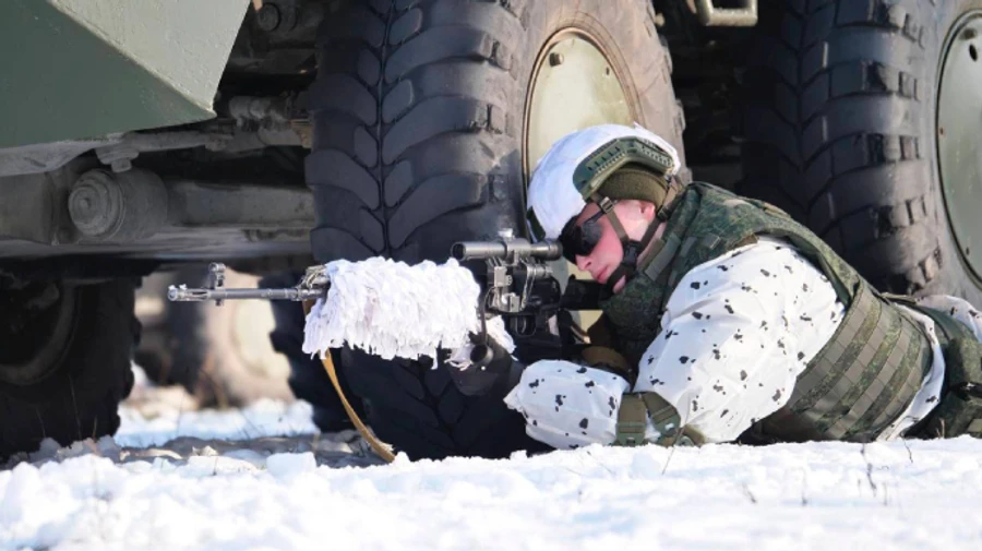 Joint exercises of Russian Federation and Belarus continue at a distance from the border with Ukraine 