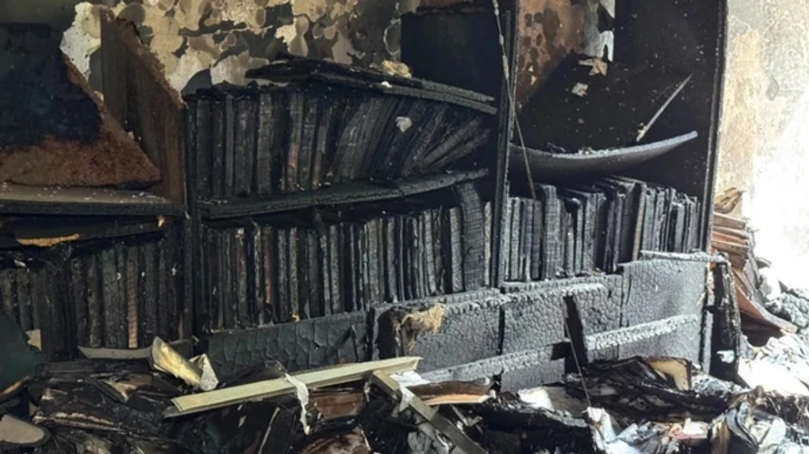 Sumy State University loses 60,000 books due to Russian attacks – photos