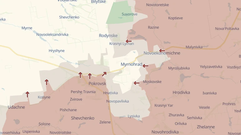 Ukrainian Air Assault Forces say Pokrovsk and Myrnohrad are not encircled