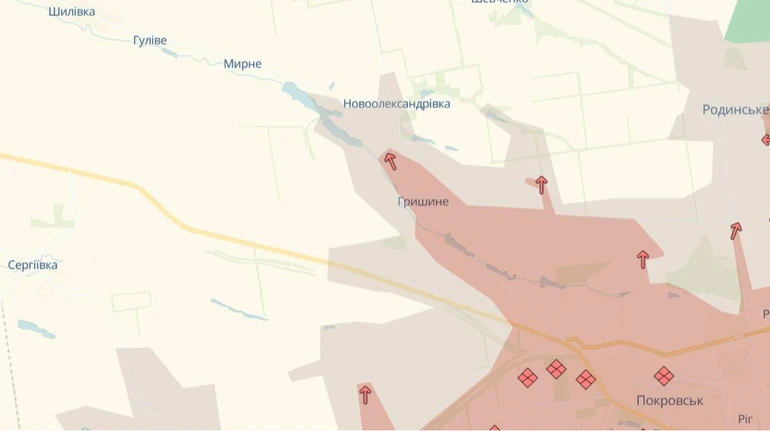 Росіяни просунулись у Гришиному на Донеччині, там тривають стрілецькі бої