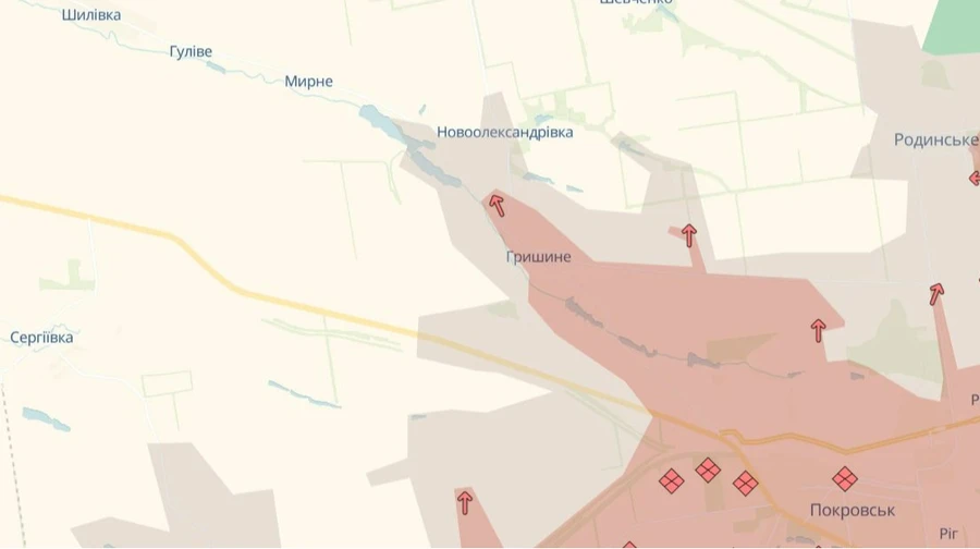 Росіяни просунулись у Гришиному на Донеччині, там тривають стрілецькі бої