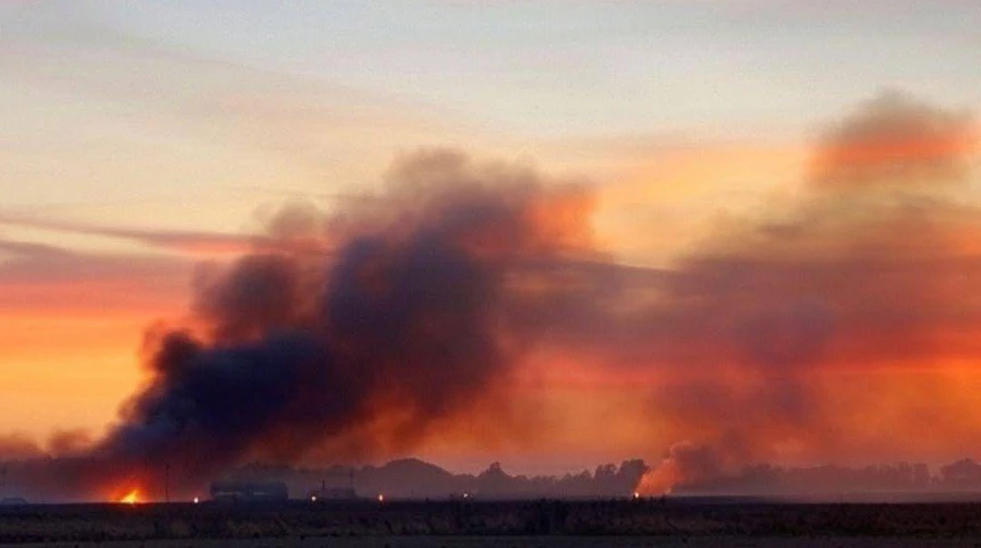 Russians hit several energy facilities in Chernihiv Oblast