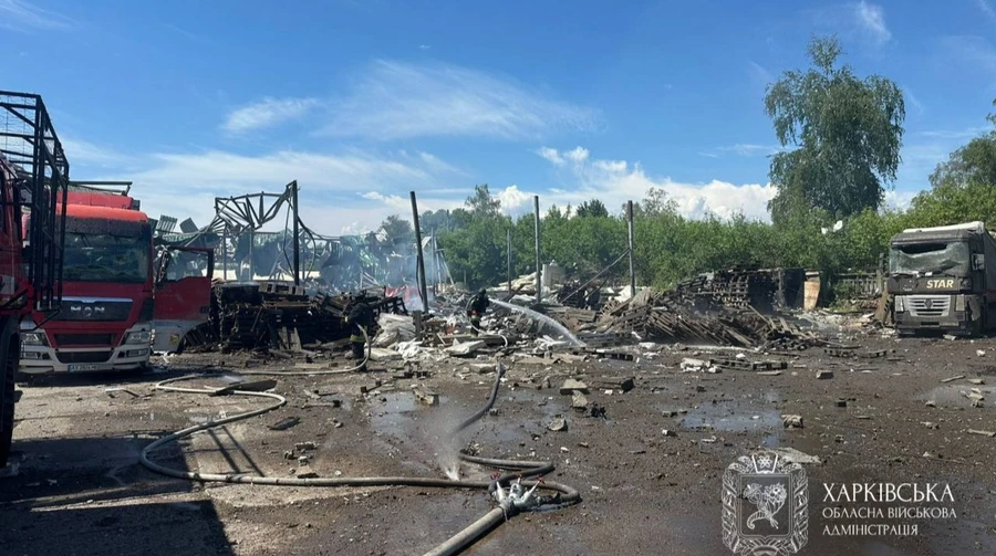 Враг ударил по Дергачам: два человека погибли, 19 пострадали