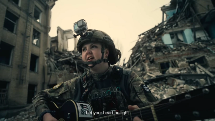 I Won't Be Home for Christmas: Ukrainian soldiers share their versions of popular Christmas songs – video