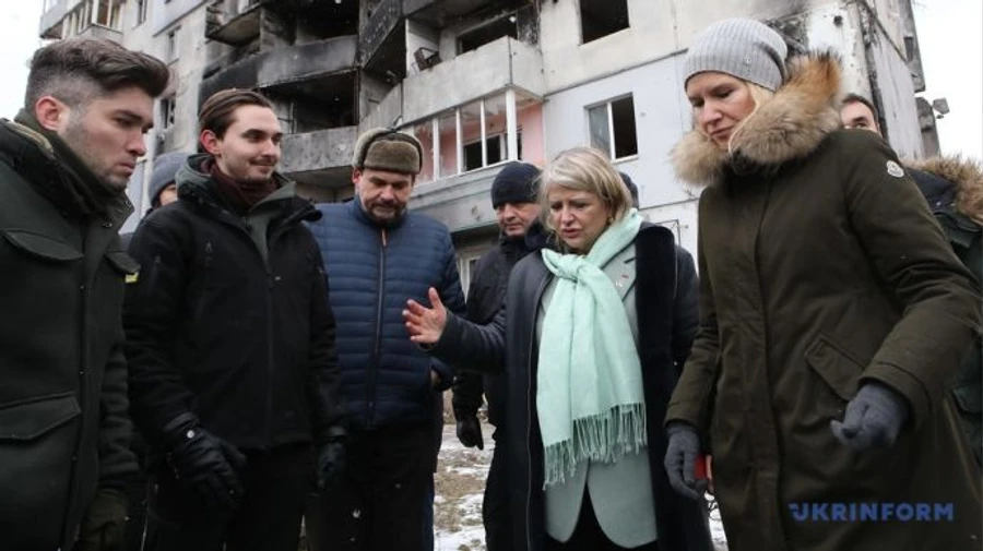 Президент ПА НАТО посетила Бородянку