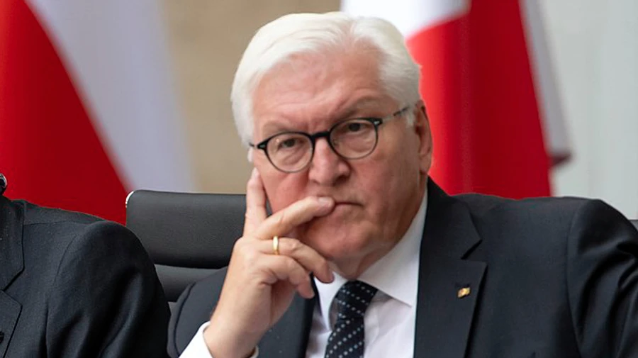 Штайнмаєр заступився за обережний підхід Шольца до постачання зброї Україні