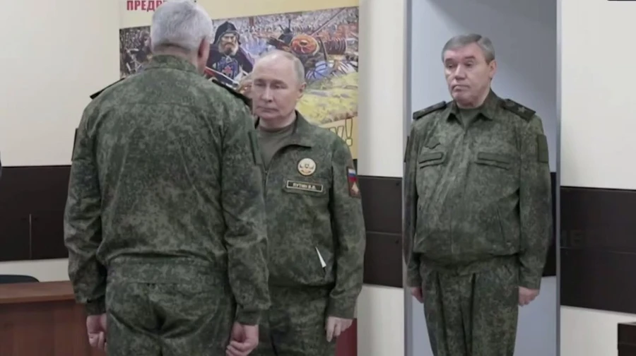 Putin visited one of the command posts of the Russian Armed Forces: He was allegedly informed about the taking of Kupyansk under control
