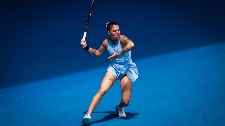 Українка Олійникова дала бій чинній чемпіонці тенісного Australian Open, але поступилася