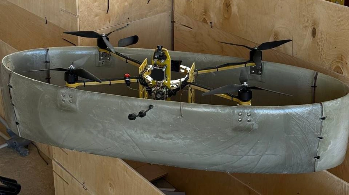 Russia launches serial production of ring-wing FPV drone with range of up to 50km