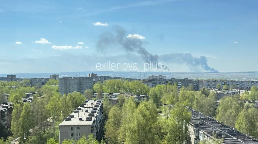 У російській Пермі лунають вибухи: в районі нафтоперекачувальної станції вирує пожежа
