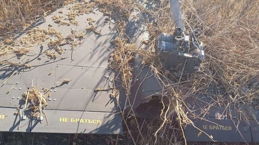 Прикордонники збили зі стрілецької зброї Шахед: упав на поле