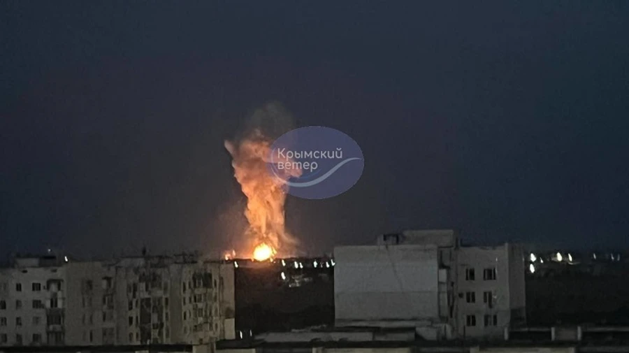 Explosions heard in occupied Crimea, Russian claim downing 11 UAVs