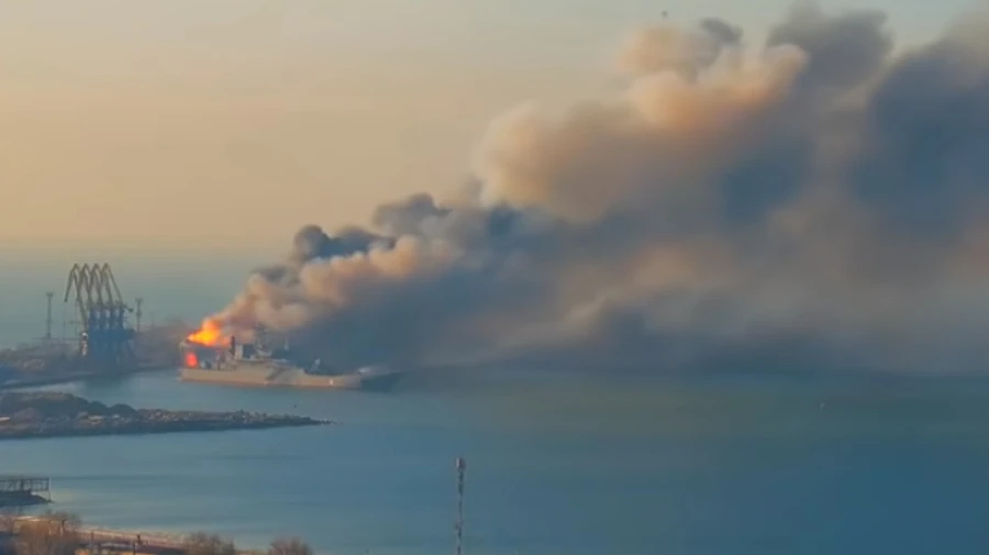 Командирами пошкоджених кораблів у Бердянську були зрадники України – ВМС