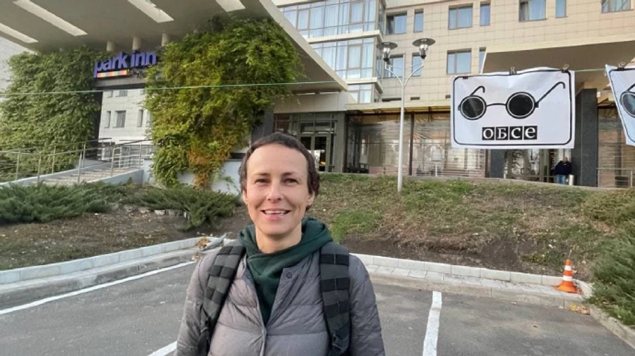 Подруга бойовиків Чичеріна проведе концерт під офісом ОБСЄ в Донецьку