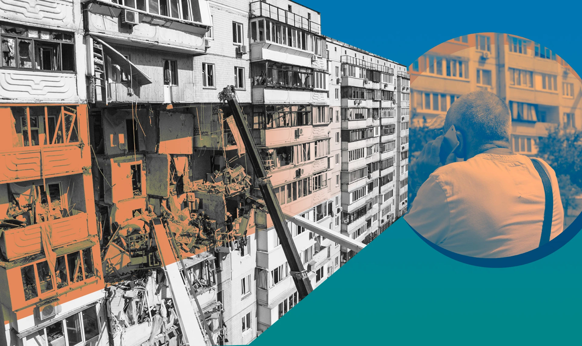 Из квартиры осталась я. И спасли попугая. Как разминулись со смертью жители панельки на Позняках