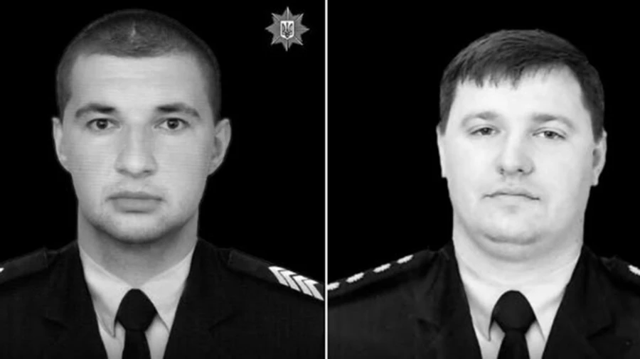 В Святогорске автомобиль полицейских попал под обстрел РФ: погибли 2 правоохранител