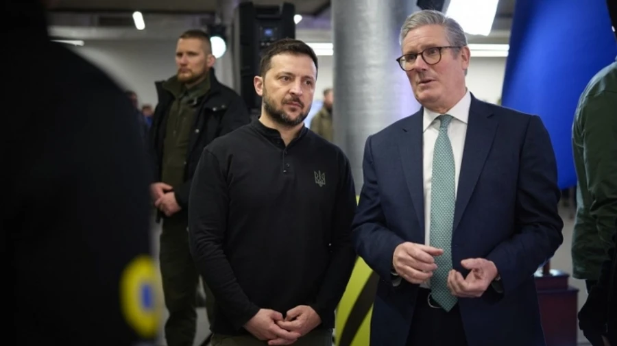 Zelenskyy speaks with UK PM Starmer