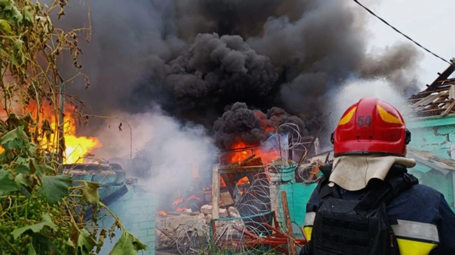 Russians attack Dnipropetrovsk Oblast with UAVs, killing two people – photos