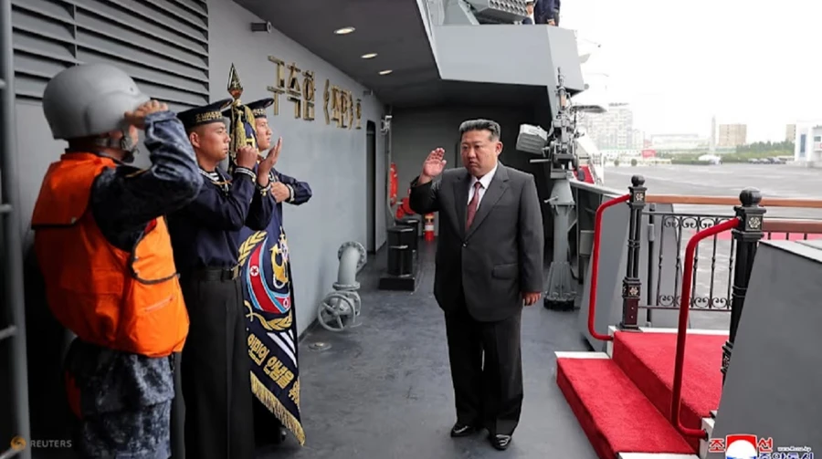 Кім Чен Ин заявив про посилення присутності КНДР на морі