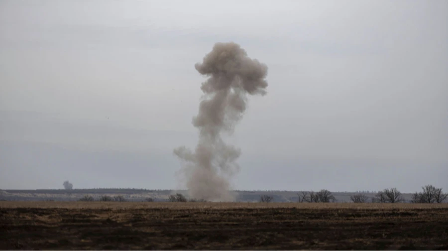 Russia attacks critical infrastructure facility in Cherkasy Oblast