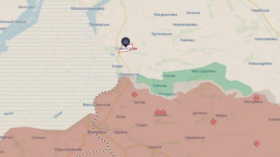 Росіяни обстріляли з Градів Степногірськ Запорізької області: є жертва