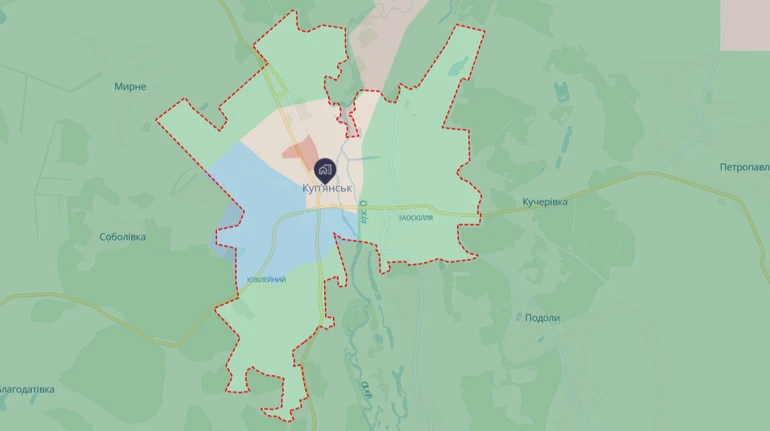 В оточенні в Купянську залишається до пів сотні росіян