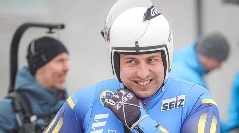 Мандзий побил рекорд Украины в мужском санном спорте, немец Лангенхан завоевал золото