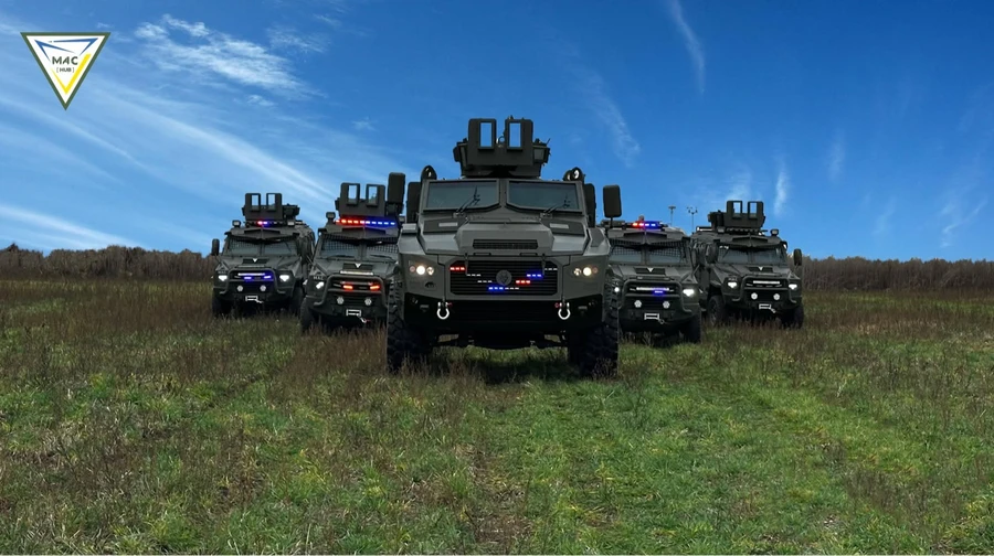 MAC OWL Sova armoured vehicle approved for use in Ukraine's defence forces