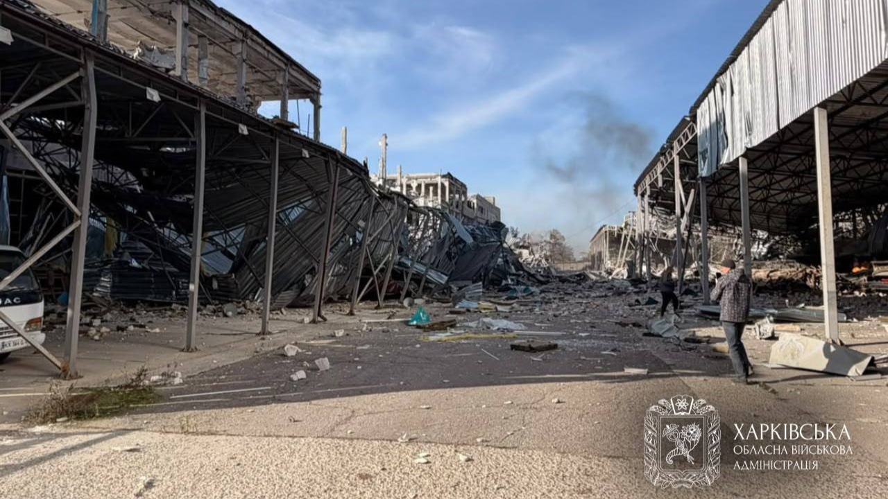 Russia damages warehouses, business and metro entrance in Kharkiv – photos